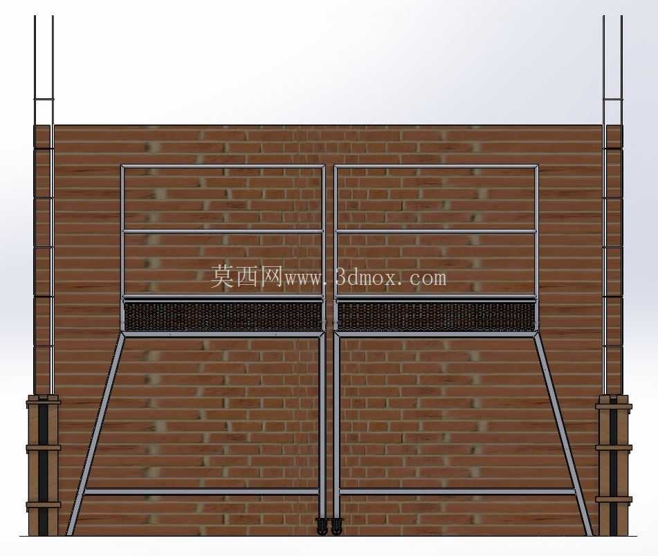 ���ڽ������̵Ĵ������� 1.5 ��ƽ̨ (Plataforma de 1,5m com Guarda-corpo para constru??o Civil)
