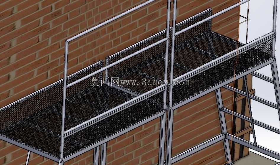 ���ڽ������̵Ĵ������� 1.5 ��ƽ̨ (Plataforma de 1,5m com Guarda-corpo para constru??o Civil)