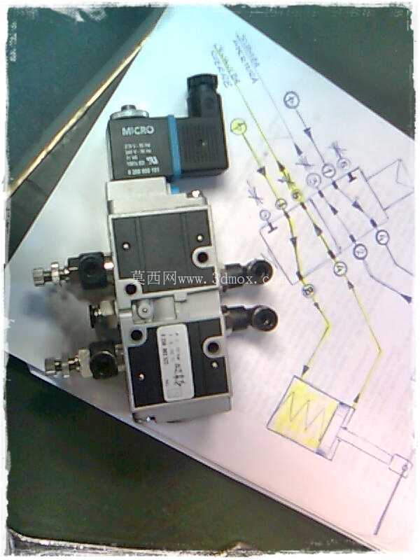 D\u0026C:válvula para Cafe molido PROTOTIPO