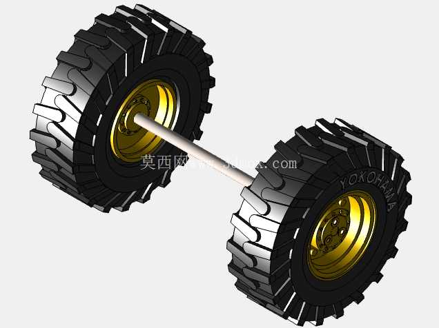 Retroexcavadora Completa - SolidWorks