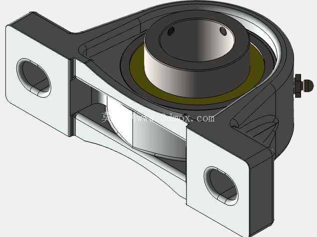 Mancal com rolamento - GRAASE 207/35MM���������