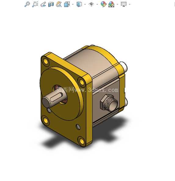 外啮合齿轮泵 - 高压液压设计