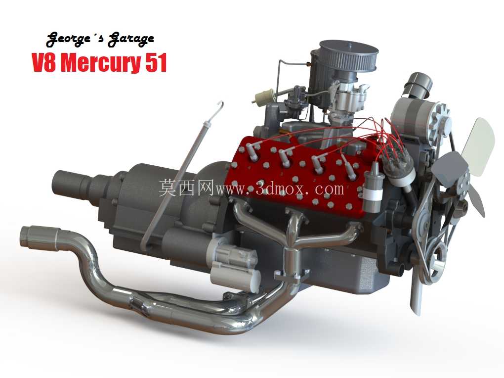 V8 平头发动机 - Mercury 51