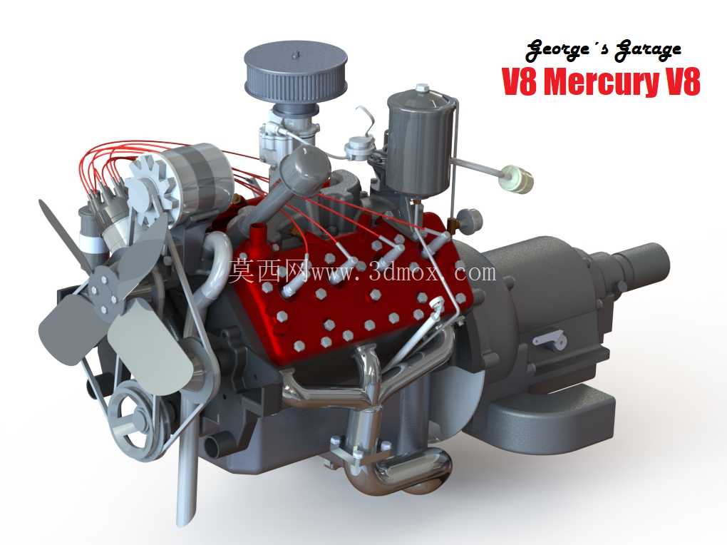 V8 平头发动机 - Mercury 51
