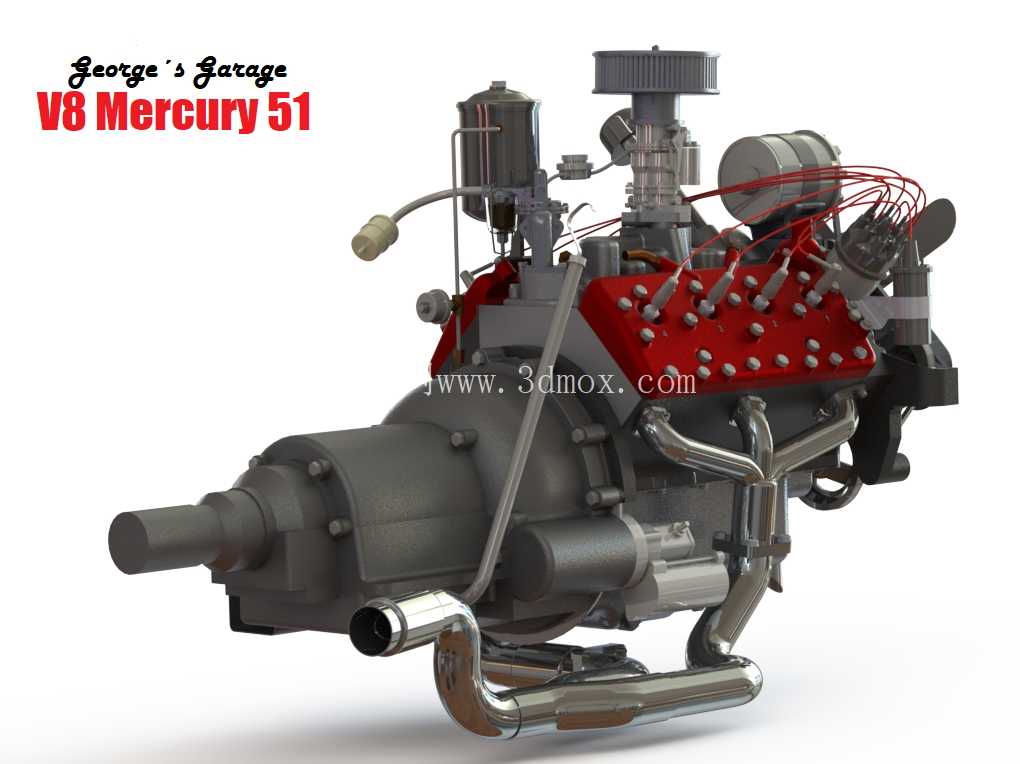 V8 平头发动机 - Mercury 51