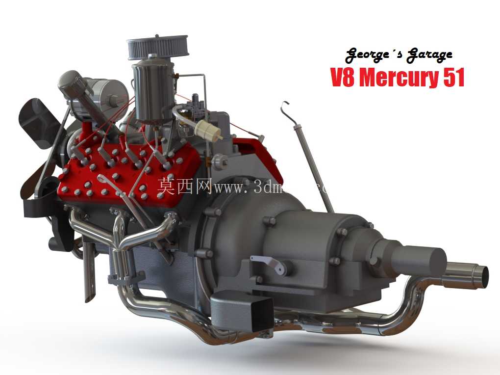 V8 平头发动机 - Mercury 51