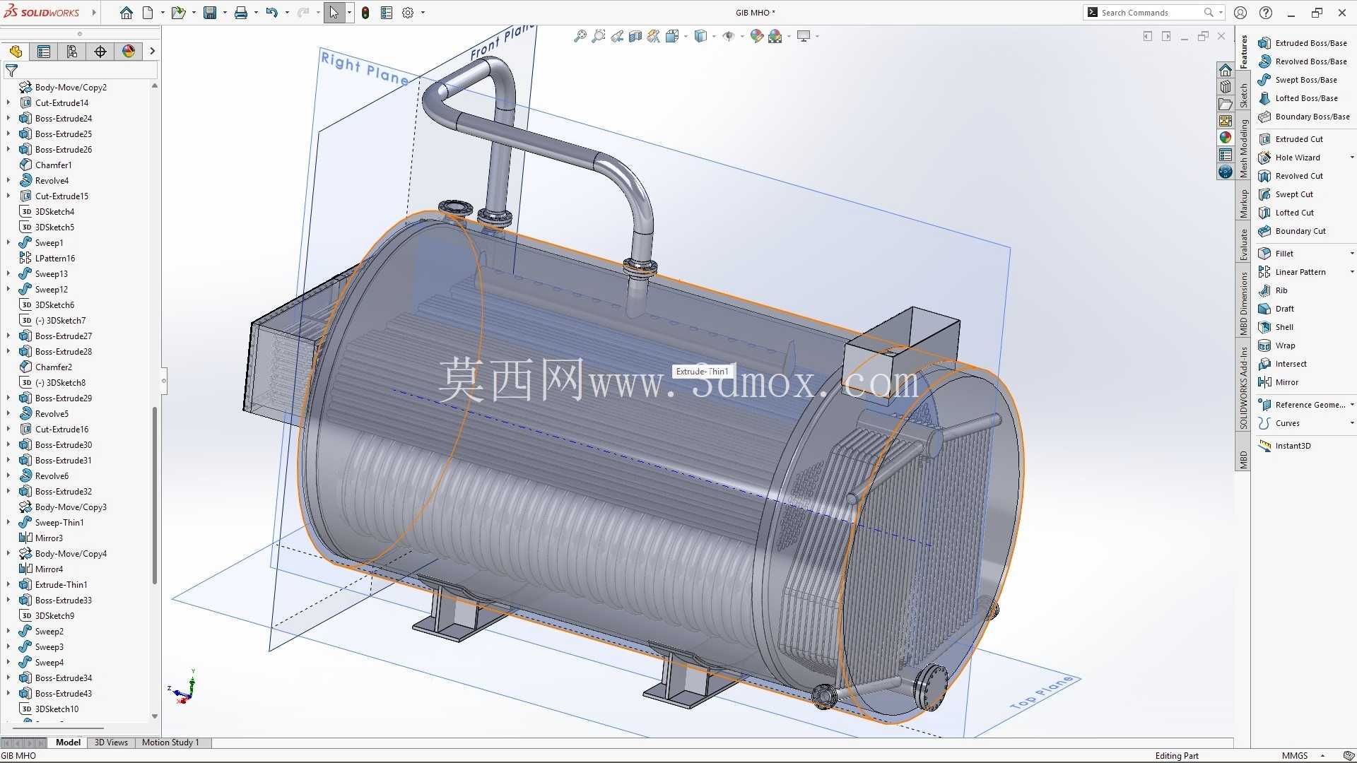 GIB MHO 25/22-230 大水量火管锅炉