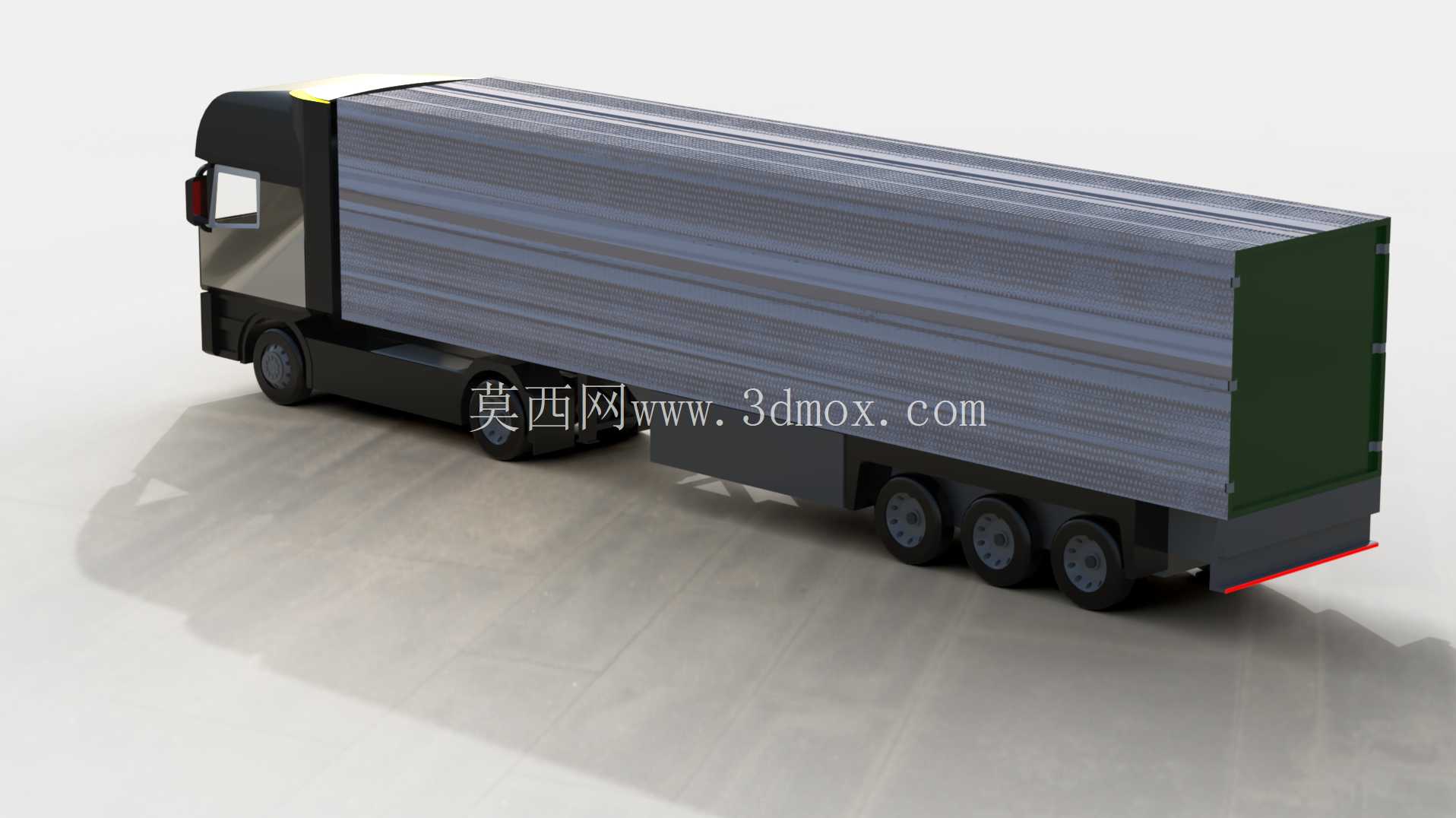 Semi_trailer_truck_Black