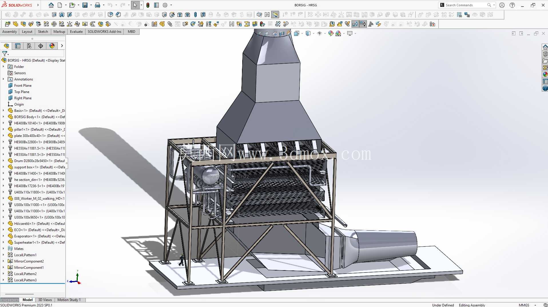 Dunamenti Er?m? CCGT BORSIG G1 G2 HRSG��WIP��
