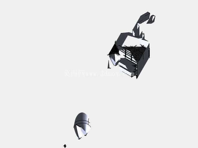 Maxau CFB(循环流化床)锅炉模型 3D