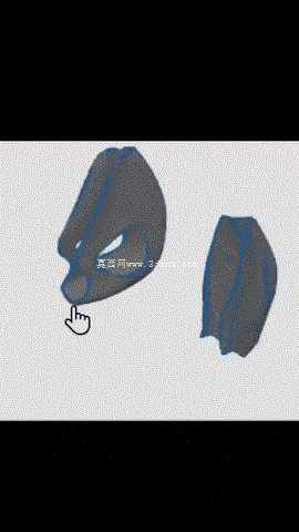 实心脚踝 (SAF) 整流罩。 TPU 95A设计