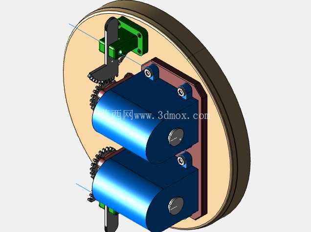 波浪能转换系统 - 完整的 3D CAD + 2D 工程图