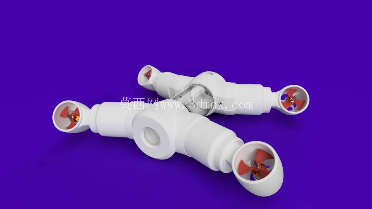 矢量推力遥控潜水器 (ROV) – 研究原型