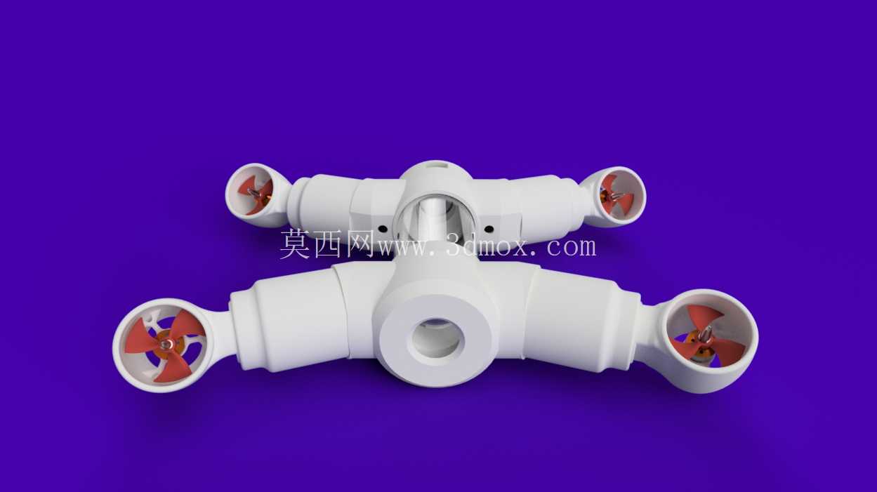 矢量推力遥控潜水器 (ROV) – 研究原型