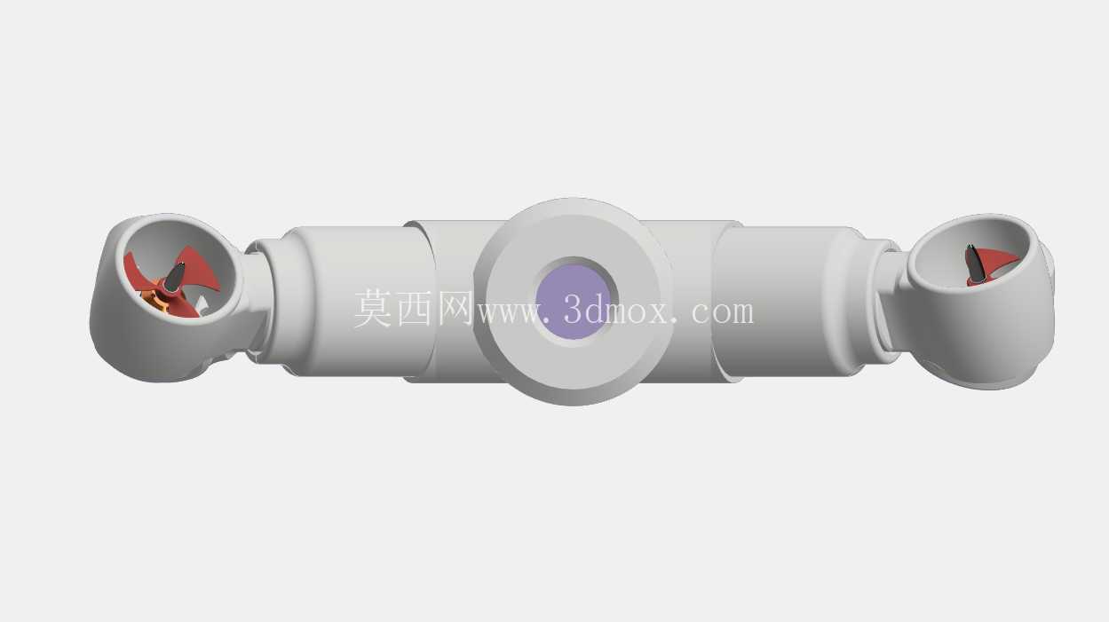 矢量推力遥控潜水器 (ROV) – 研究原型