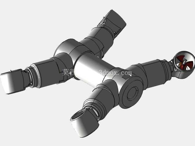 矢量推力遥控潜水器 (ROV) – 研究原型