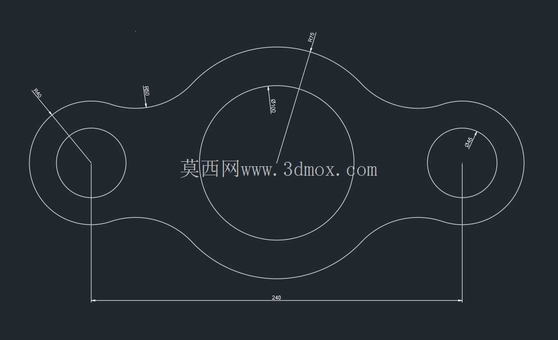 ʹ�� AutoCAD ���м�����ͼ�� 2D ��ģʾ�� -/- AutoCAD ile Teknik ?izim ve 2D Modelleme ?rnekleri