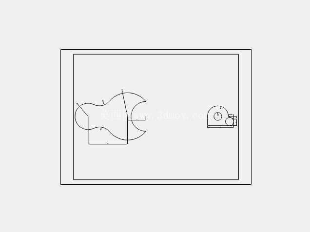ʹ�� AutoCAD ���м�����ͼ�� 2D ��ģʾ�� -/- AutoCAD ile Teknik ?izim ve 2D Modelleme ?rnekleri