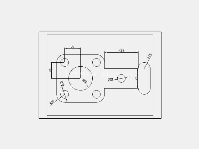 ʹ�� AutoCAD ���м�����ͼ�� 2D ��ģʾ�� -/- AutoCAD ile Teknik ?izim ve 2D Modelleme ?rnekleri