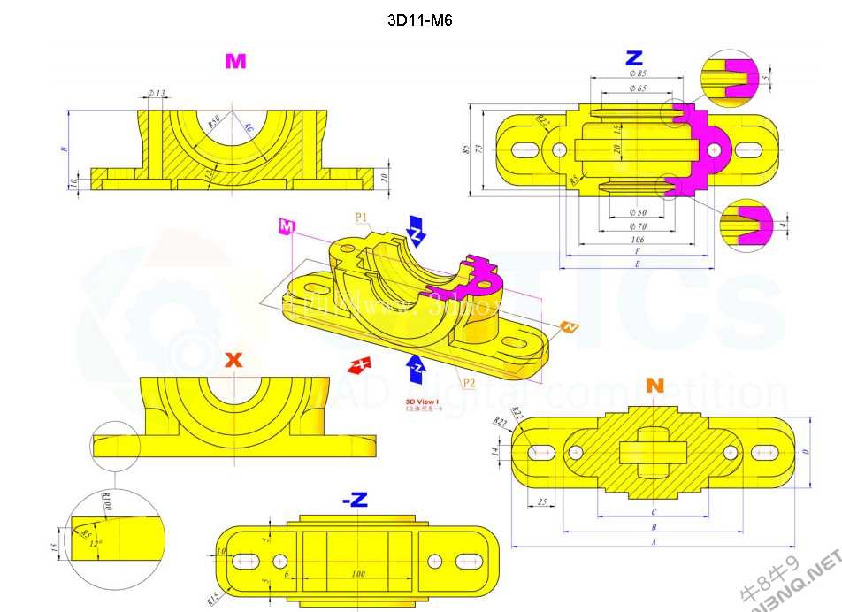 3D CAD ������ϰ / CATICS 3D11-M06/ Autodesk Inventor Pro