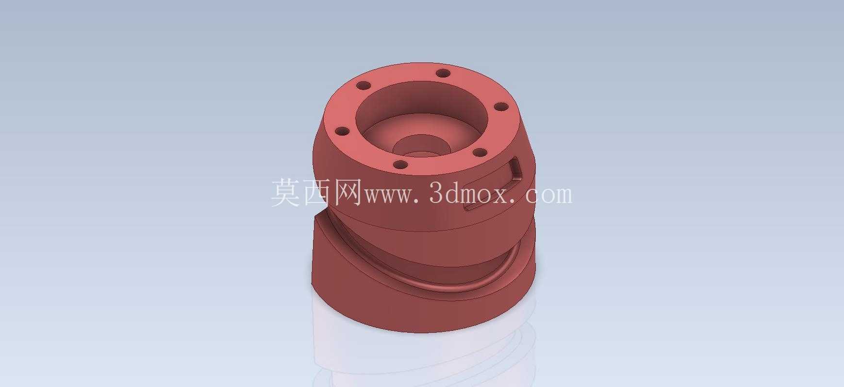 3D CAD 基础练习 / CATICS 3D12-H07/ Autodesk Inventor Pro