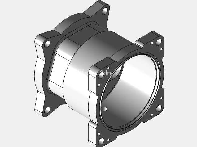 压缩机主体零件设计 |Autodesk Inventor 2024 教程(分步 CAD 建模)