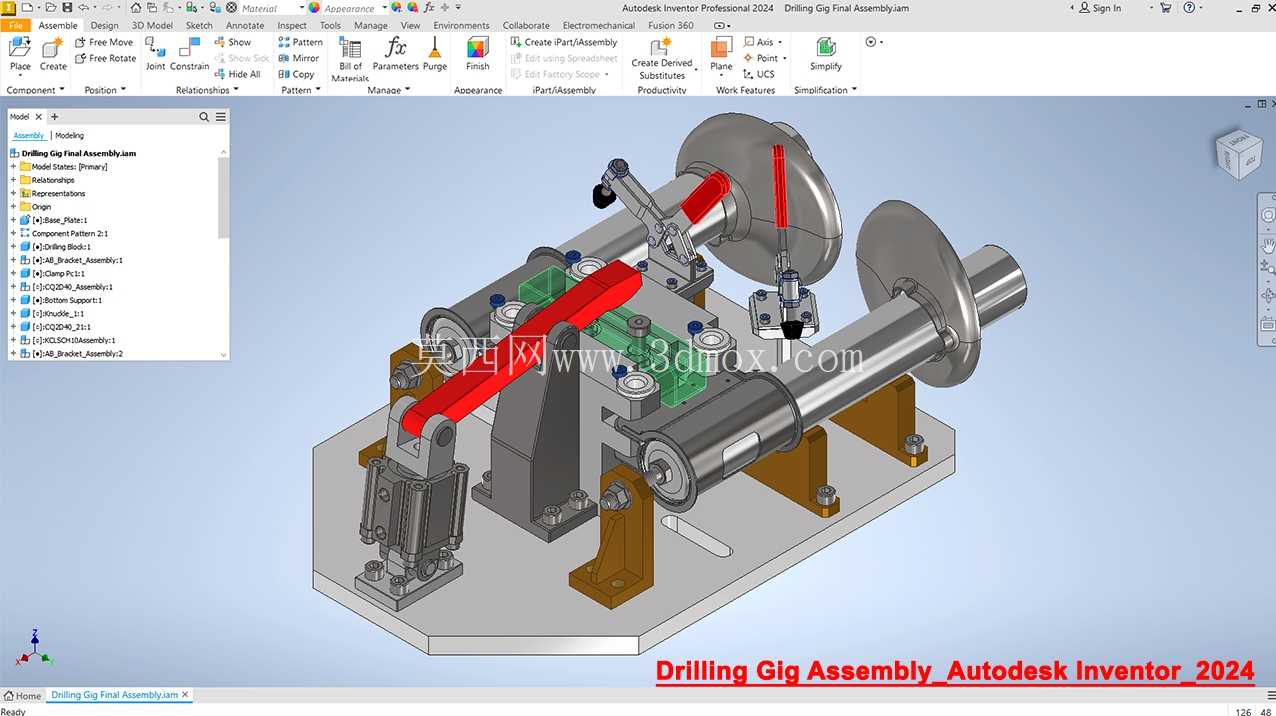 �� Autodesk Inventor 2024 �н������װ��