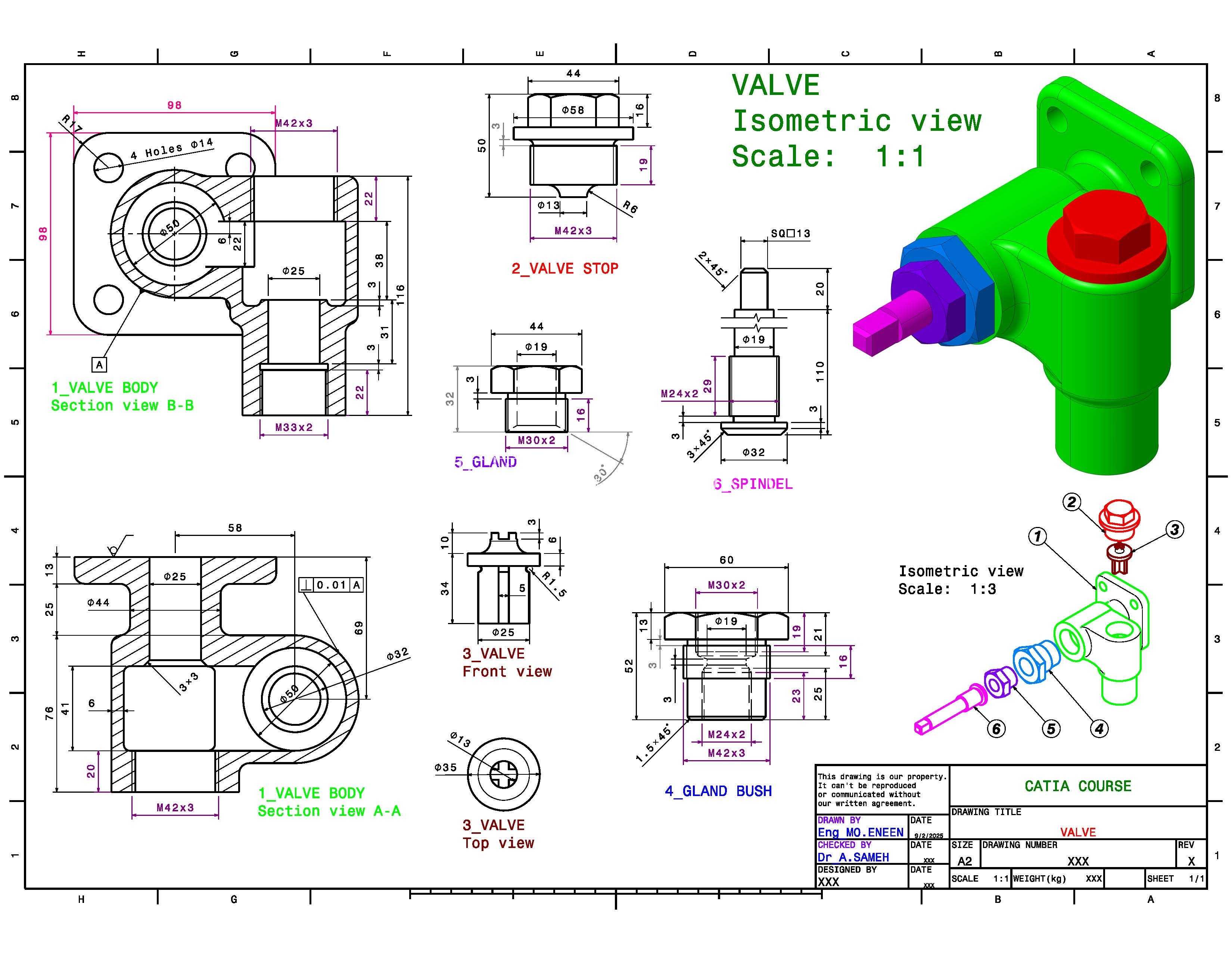 ��ҵ���� - 3D ģ�ͺͼ���ͼֽ��CATIA V5 + STEP �ļ���