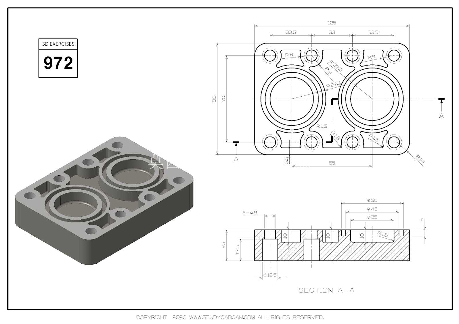Studycadcam 3D 972 /FreeCAD