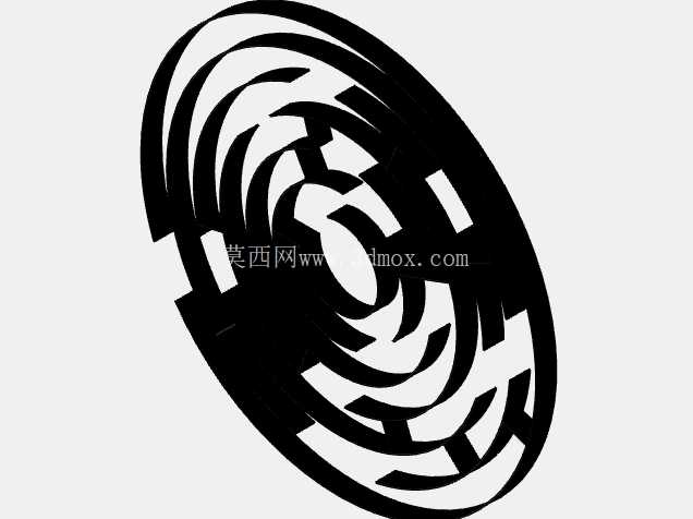 用于模拟的圆形机器人导航迷宫