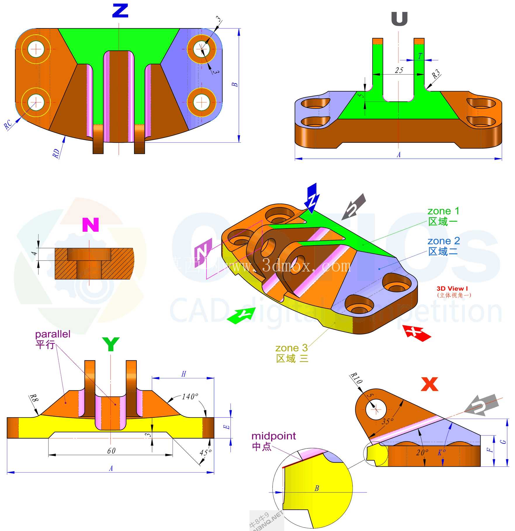 3D CAD ������ϰ / CATICS 3D12-H02/ Autodesk Inventor Pro