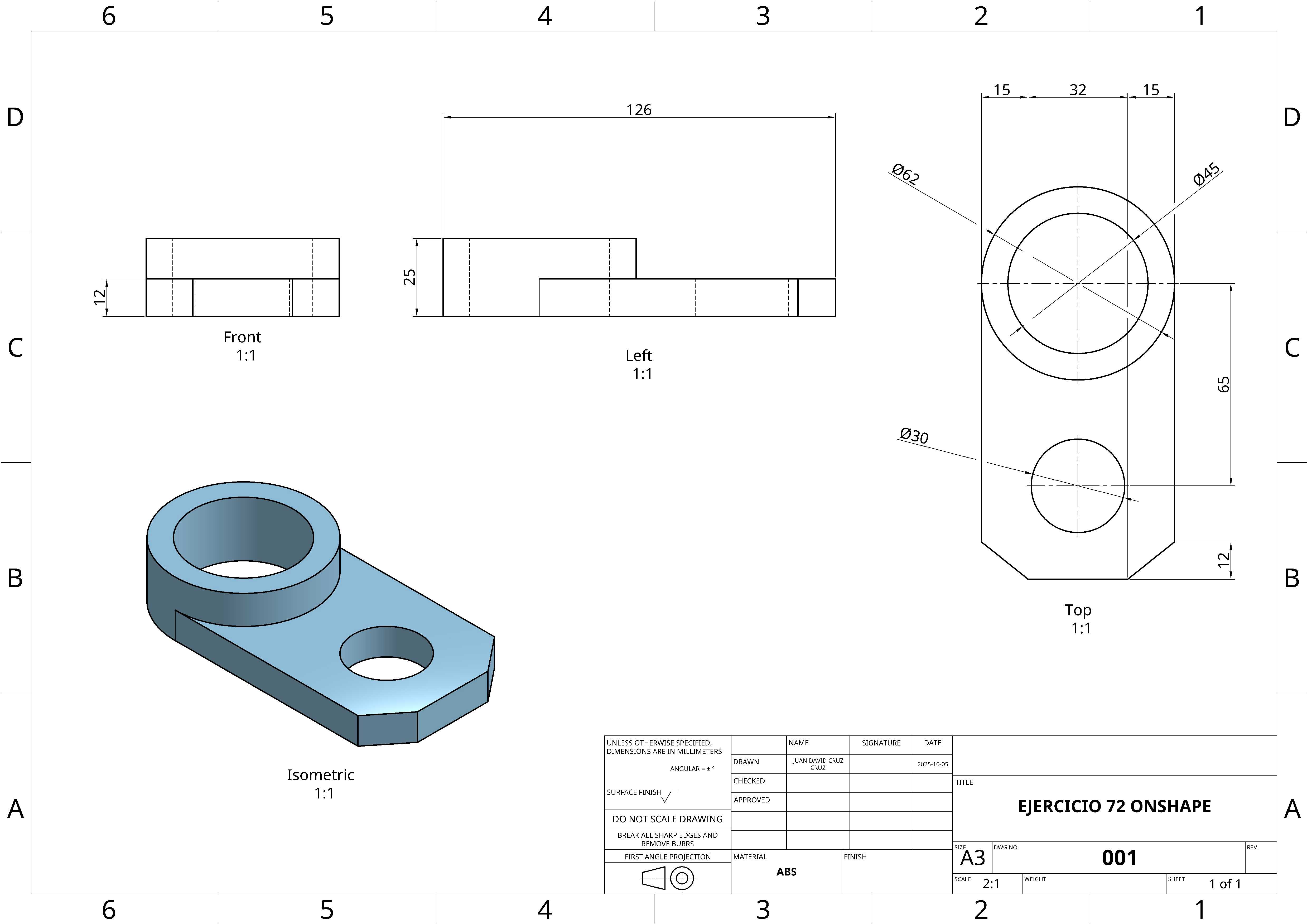 EJERCICIO 72 ONSHAPE