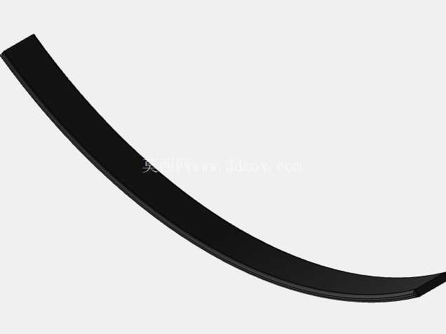 1000 公斤拖车钢板弹簧悬架总成(完全建模并在 SolidWorks 中渲染)