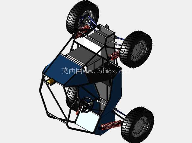 电动越野车概念| 学生 CAD 装配项目