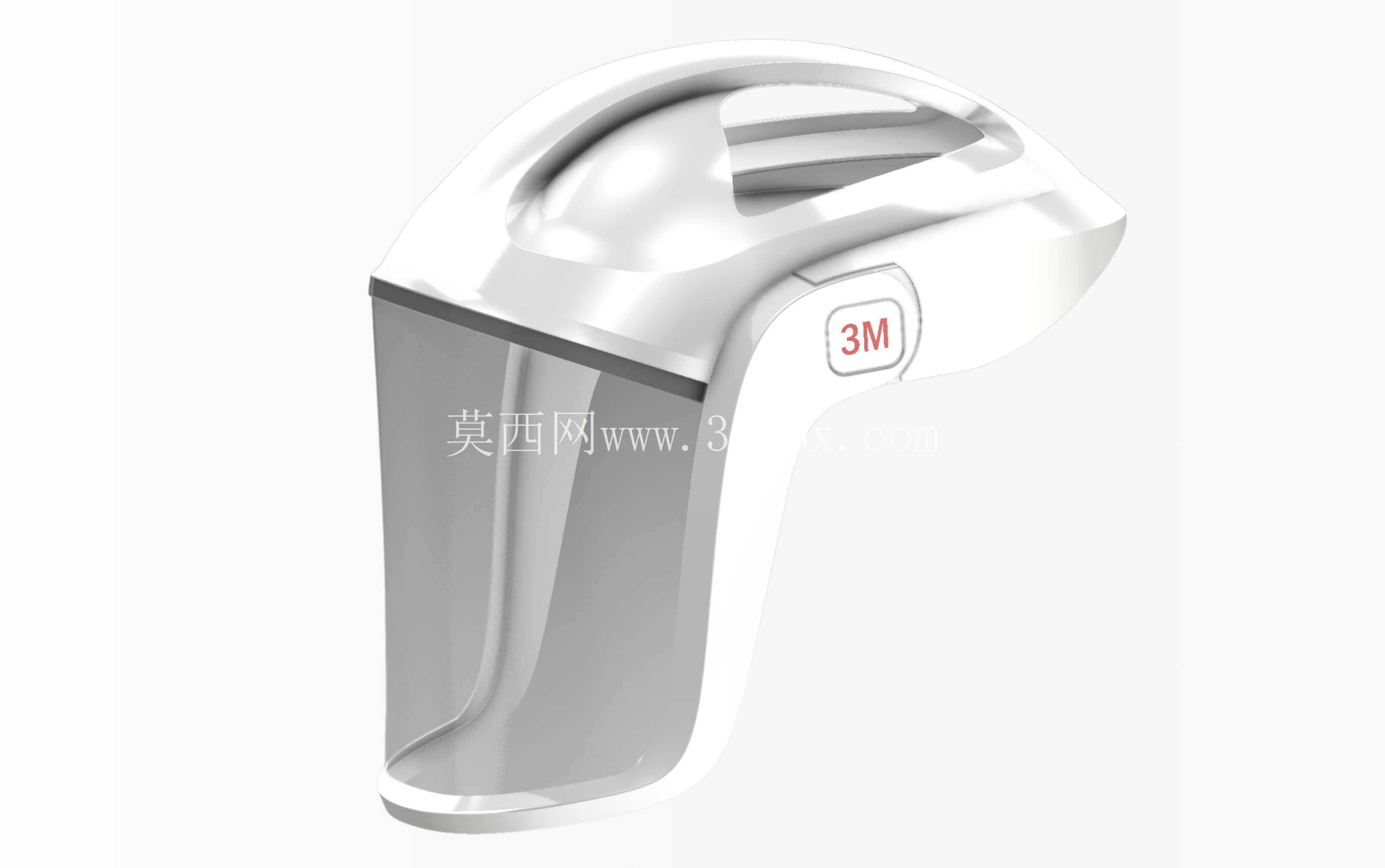 在 SolidWorks 中创建的 3M 头盔 | SolidWorks 曲面建模