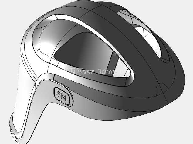 在 SolidWorks 中创建的 3M 头盔 | SolidWorks 曲面建模