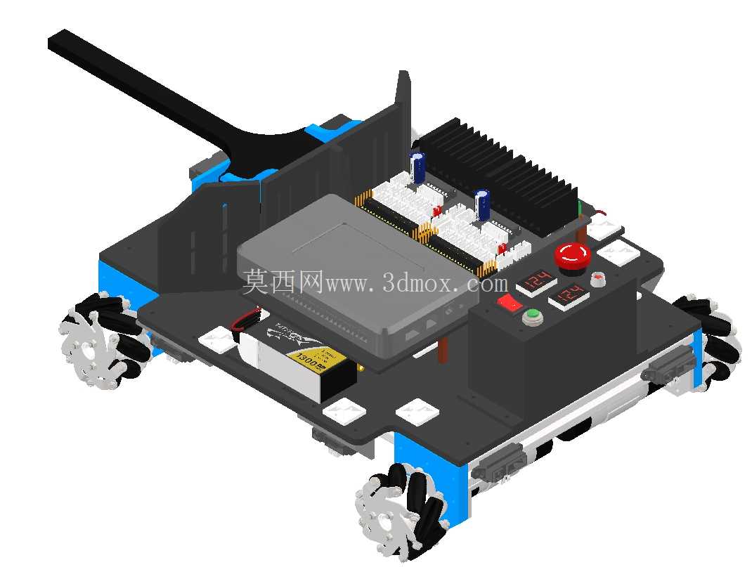 Mecanum �ƶ�������ʹ�� NI myRIO �� Lance Tool