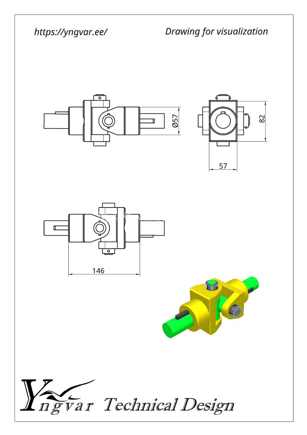 3D 零件示例