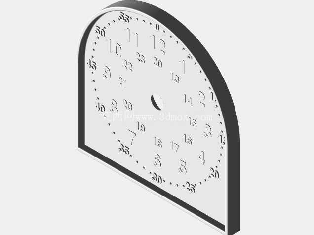 教育时钟表盘,带 1:12 齿轮系,用于教学时间