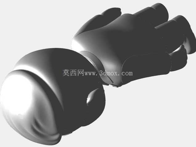 代表时事的总统 3D 模型