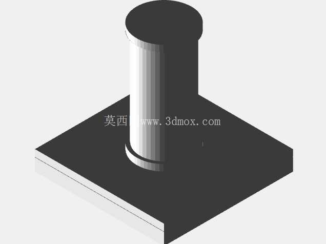 实心圆形钢筒