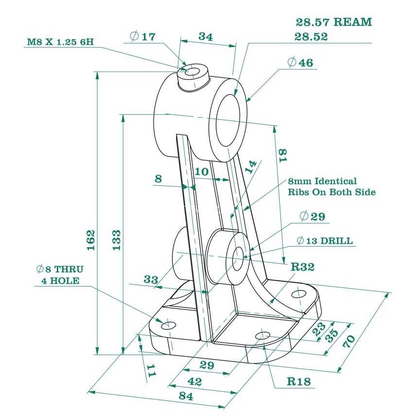 SolidWorks ��ϰ 8 | ���֧��