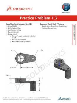 SolidWorks ��ϰ�� 1_3 �C ������ͼ������