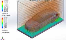 ʹ�� SolidWorks Flow Simulation ���нγ���������ѧ����