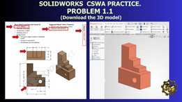 CSWA��SOLIDWORKS 3D����ϰ�� 1.1