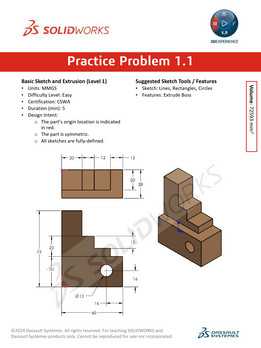 SolidWorks ��ϰ�� 1_1 �C ������ͼ������