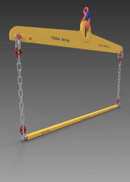 Conjunto de I?amento e Transporte �C Balancim 1000 kg com Cavalete Suporte