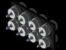 Soporte para motores/֧�� 8 �� DC 12V ���