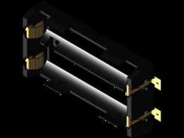˫ 18650 ����� SMD 