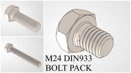 M24 ����ͷ��˨ DIN93